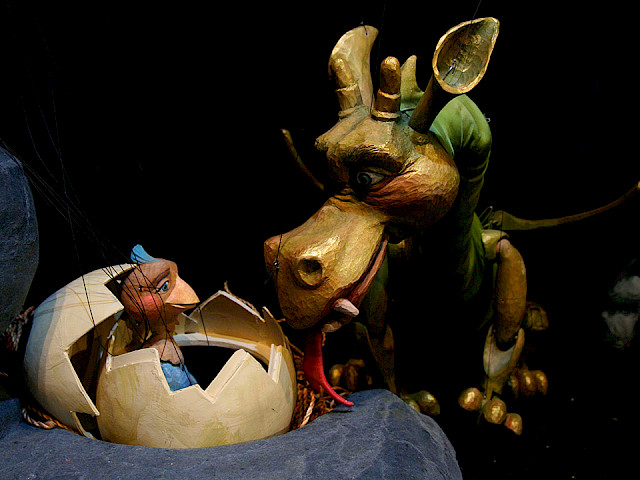 Szenenfoto: Der kleine Drache und das Küken