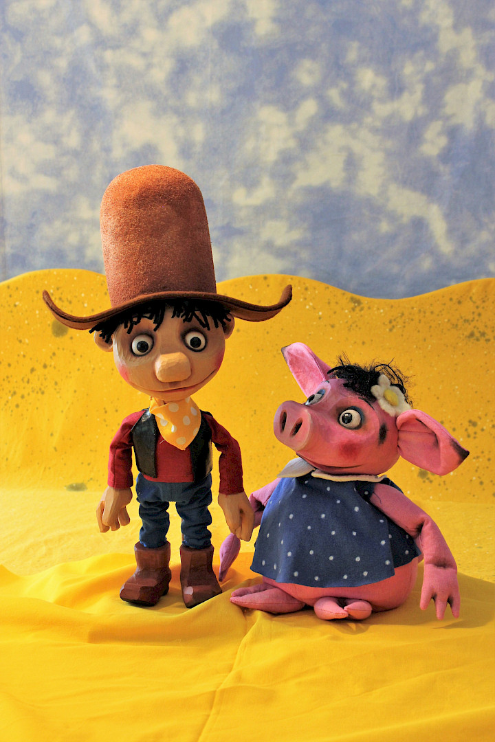 Cowboy Klaus und sein Schwein Lisa
