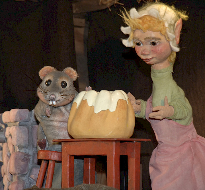 Was macht die Maus im Wichtelhaus