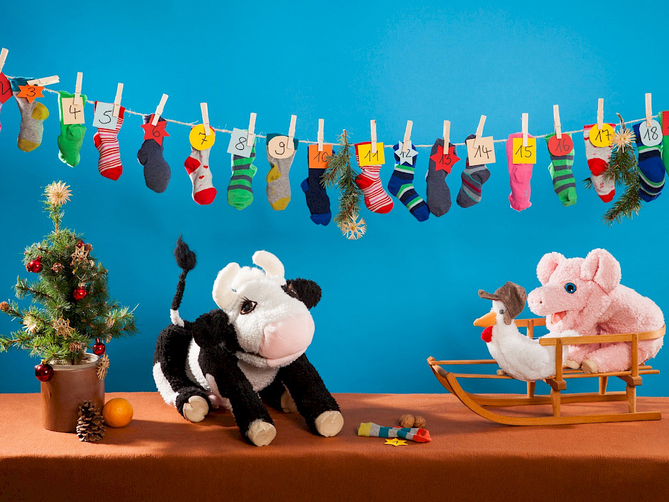 "Bald ist Weihnachten, Lieselotte!"