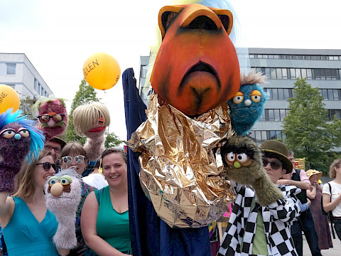 DIE VIELEN Demonstration am 19. Mai 2019