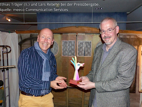Preisverleihung "Spielende Hand" 2020 an Lars Rebehn