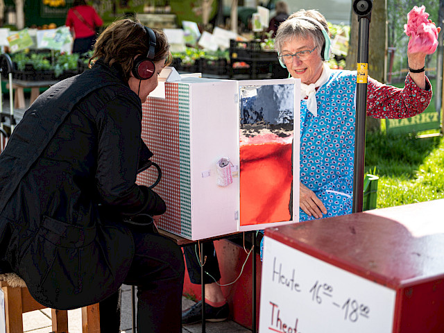 Szenenfoto: Alibert und Elfi