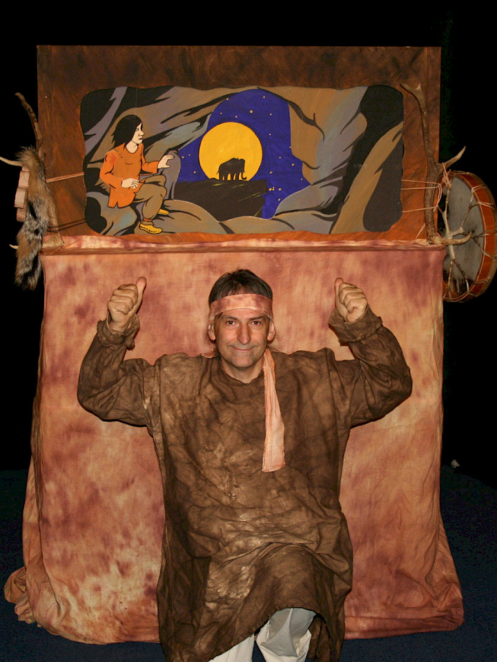 Das kleine Mammut und Anju der Eiszeitjäger