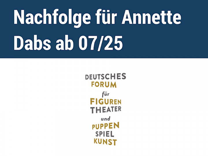 Doppelspitze für Deutsches Forum für Figurentheater und Puppenspielkunst