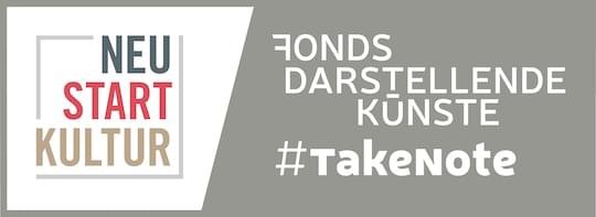 Logo Neustart Kultur #takenote